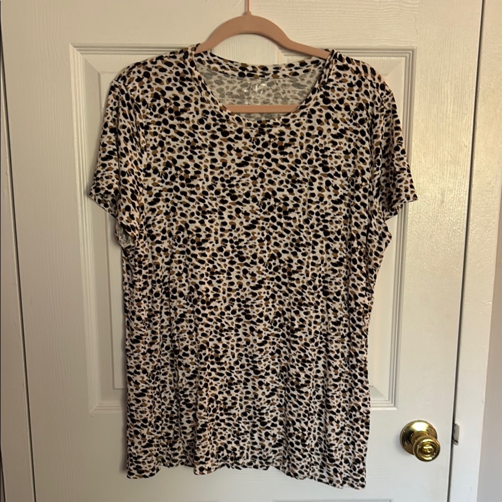 Animal Print Tee